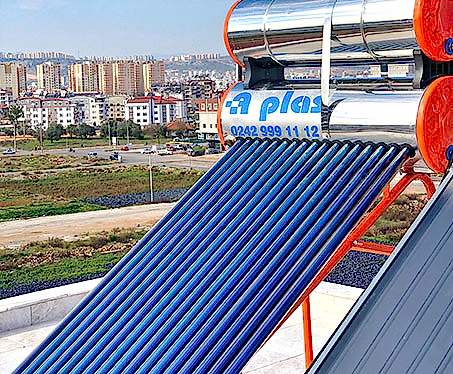 vakum tüplü krom gün ısı