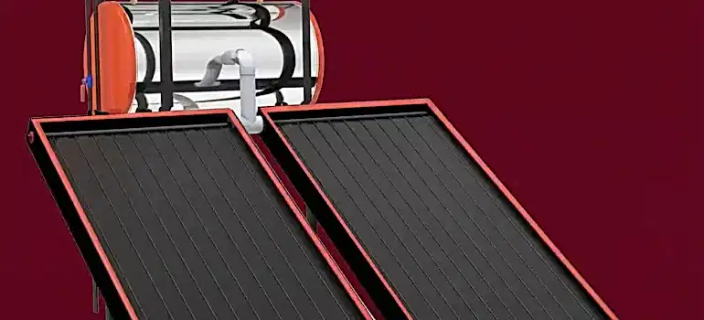 A Plas klasik gün ısı güneş enerjisi sistemi