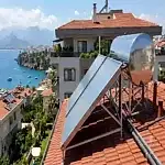 Bakı çatı tipi gün ısı güneş enerjisi sistemi