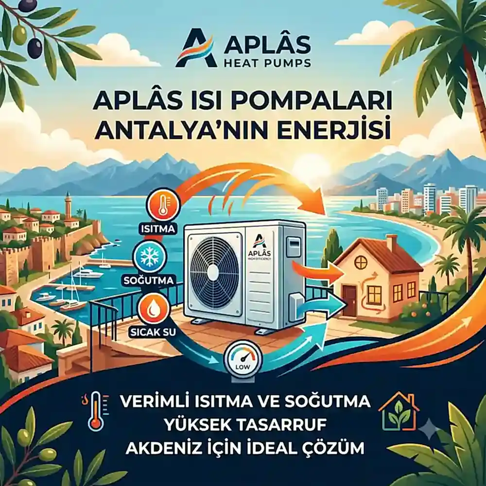 Bakı ısı pompası ısıtma soğutma sistemi A Plas